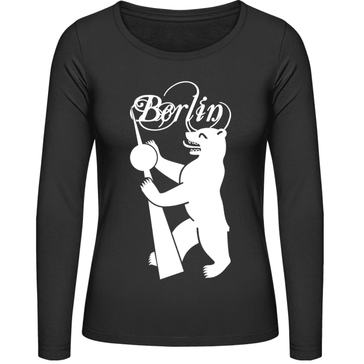 Berlin Bear Langermet skjorte for kvinner contain pic