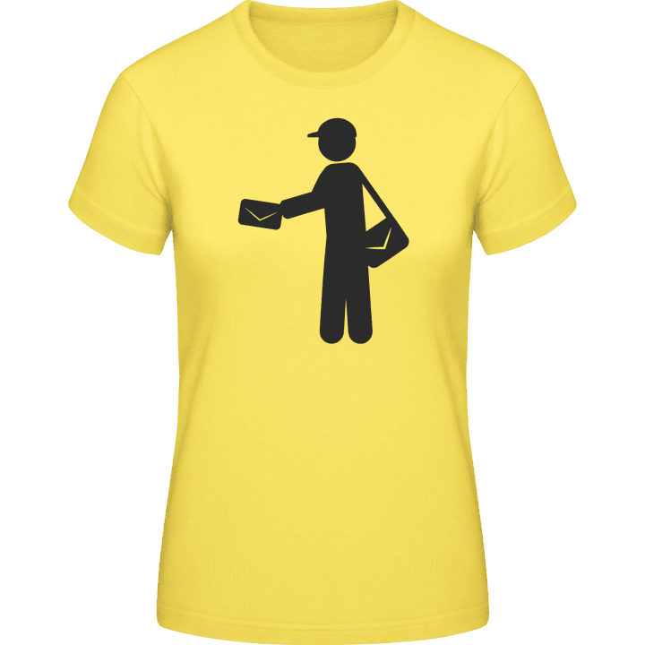 postbode Vrouwen T-shirt contain pic
