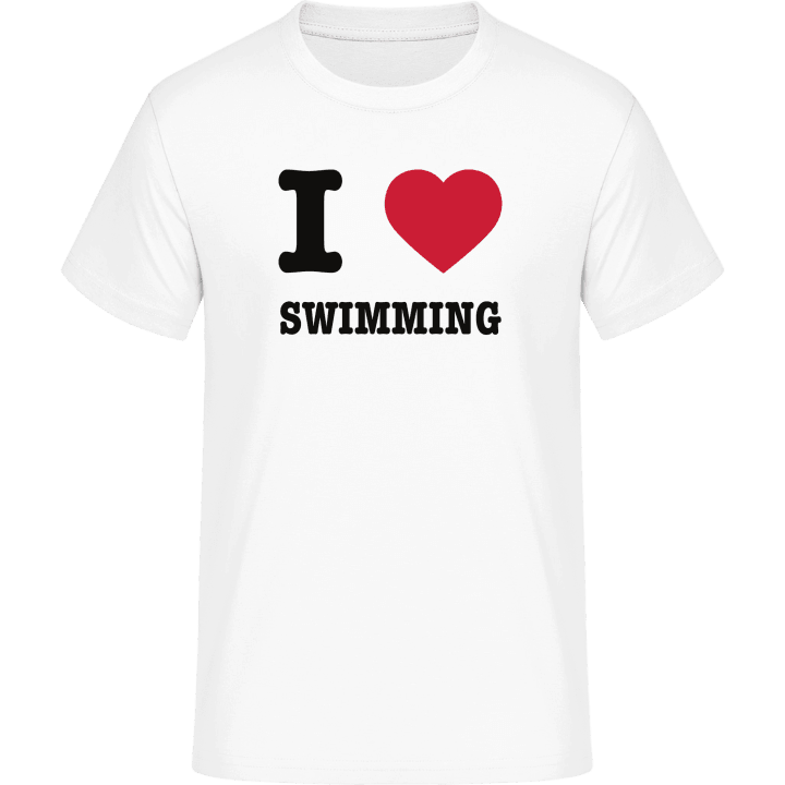 I Heart Swimming Maglietta contain pic