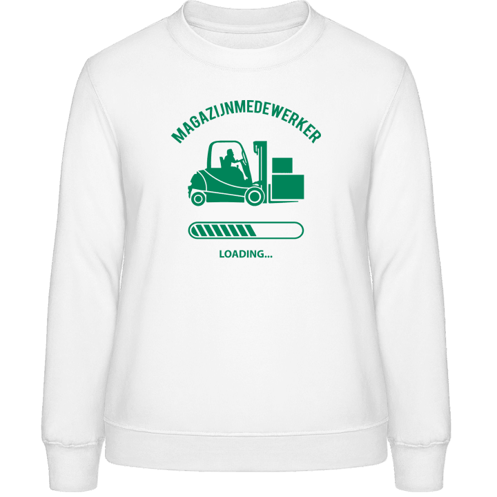 Magazijnmedewerker loading Sweat-shirt pour femme contain pic