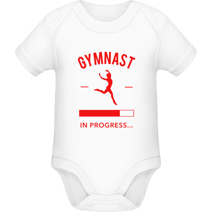 Gymnast in Progress Baby romper kostym contain pic