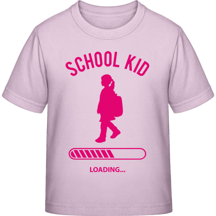 School Kid Girl Loading Kids T-shirt 0 image