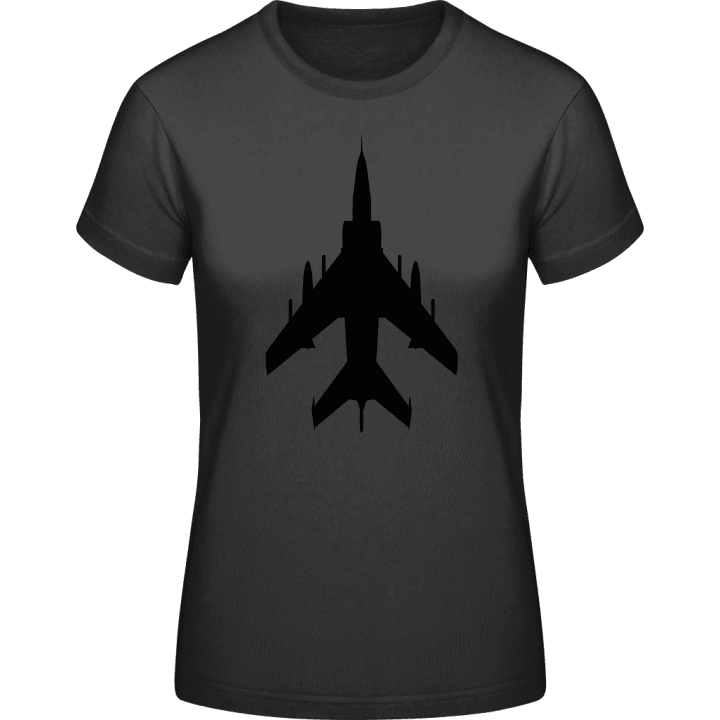 Avión de combate Camiseta de mujer contain pic