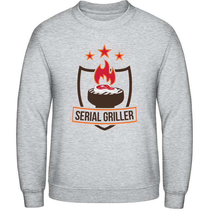 Serial Griller Flame Sweatshirt contain pic