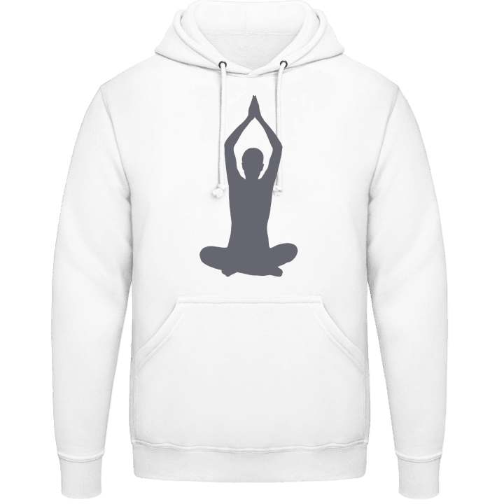 Yoga Practice Felpa con cappuccio contain pic