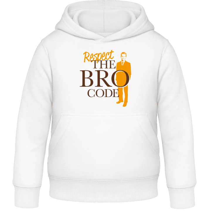 Respect The Bro Code Kids Hoodie 0 image