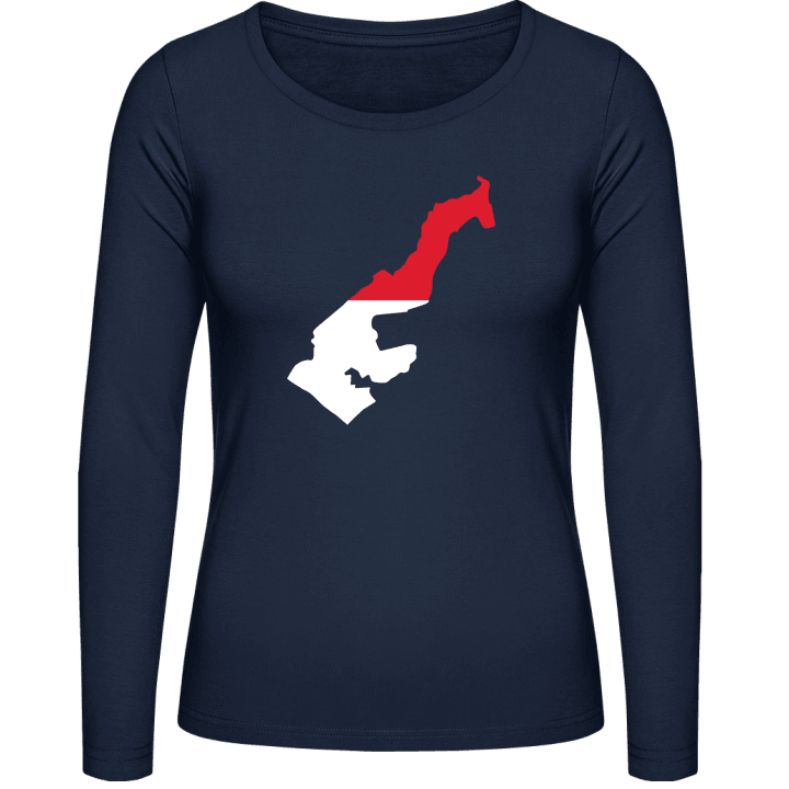 Monaco T-shirt à manches longues pour femmes contain pic