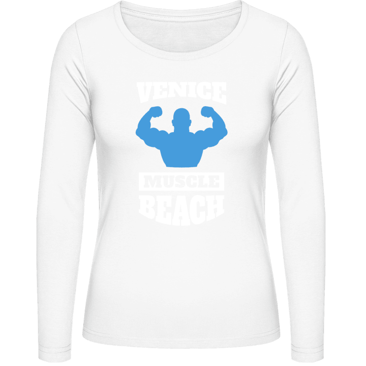 Venice Muscle Beach Kvinnor långärmad skjorta contain pic