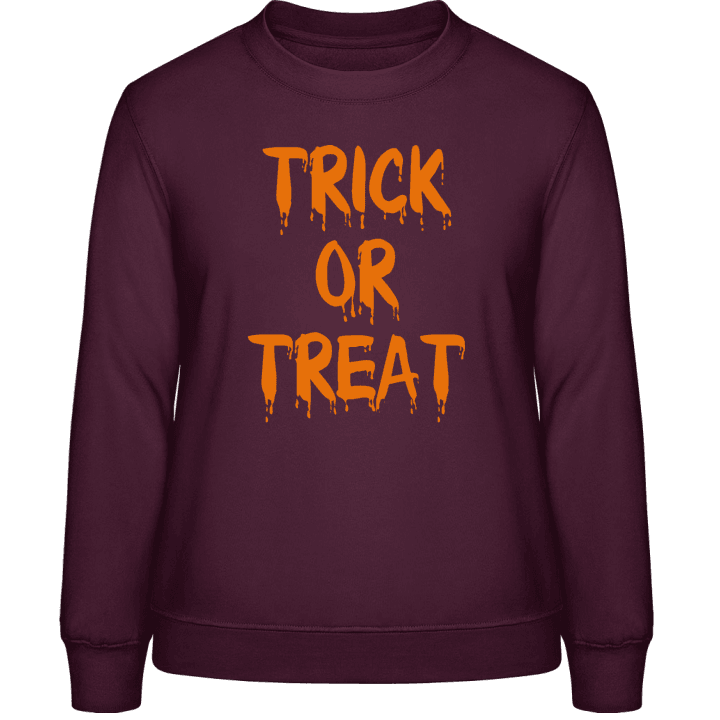 Trick Or Treat Frauen Sweatshirt 0 image