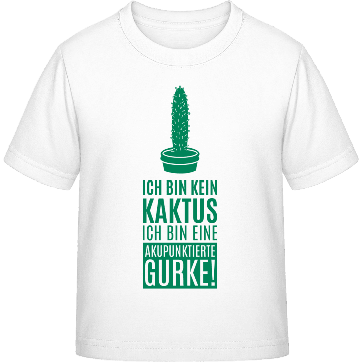 Akupunktierte Gurke Kein Kaktus Kinder T-Shirt 0 image