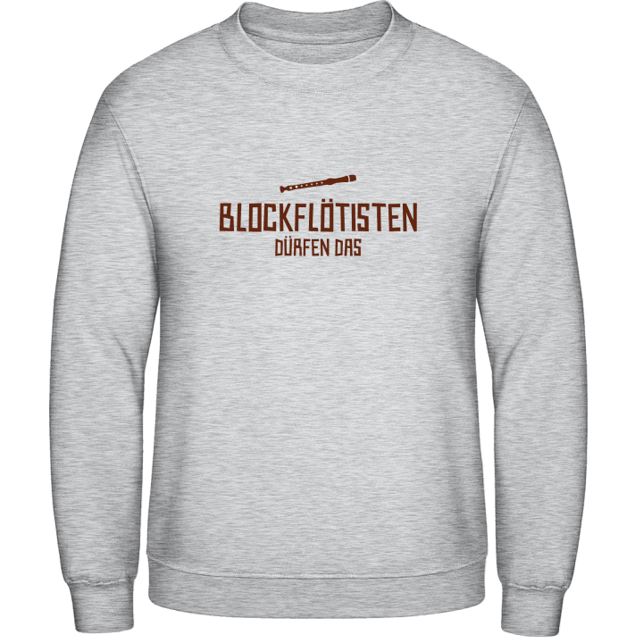 Blockflötisten dürfen das Sweatshirt contain pic