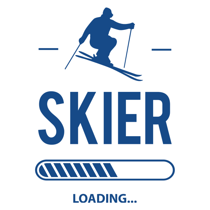 Skier Loading Baby T-skjorte 0 image