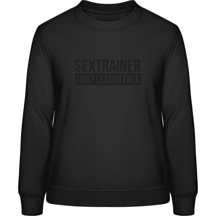 Sextrainer First Lesson Free Women Sweatshirt contain pic