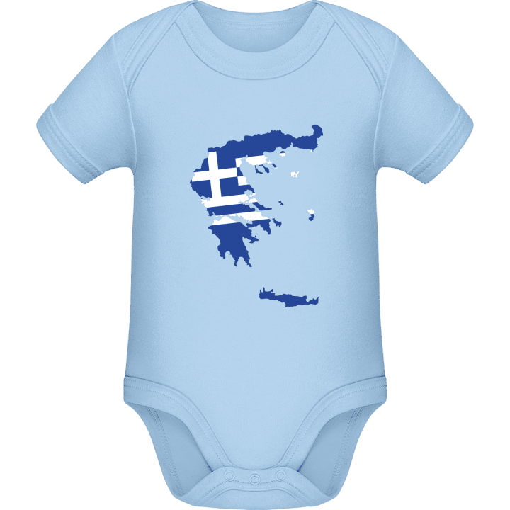 Griechenland Landkarte Baby Strampler contain pic