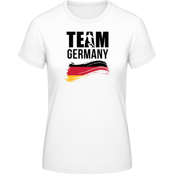 Team Germany Illustration T-shirt för kvinnor contain pic