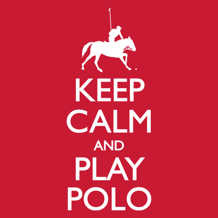 Keep Calm And Play Polo Vrouwen Lange Mouw Shirt 0 image