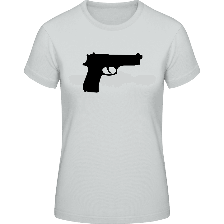 Pistol T-shirt för kvinnor contain pic