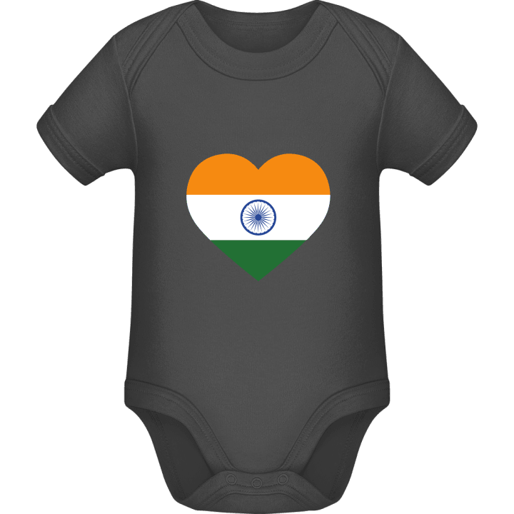 India Heart Flag Baby Strampler contain pic