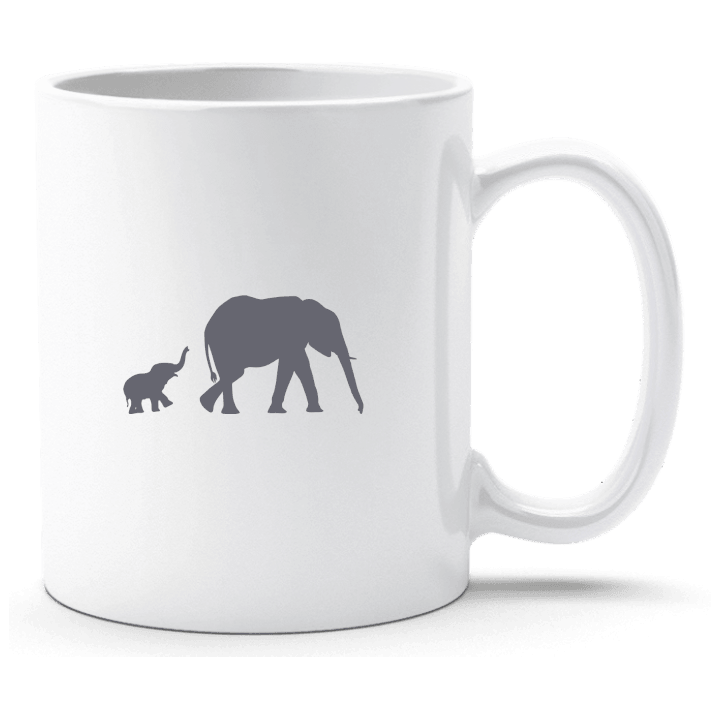 Elephants Illustration Cup 0 image