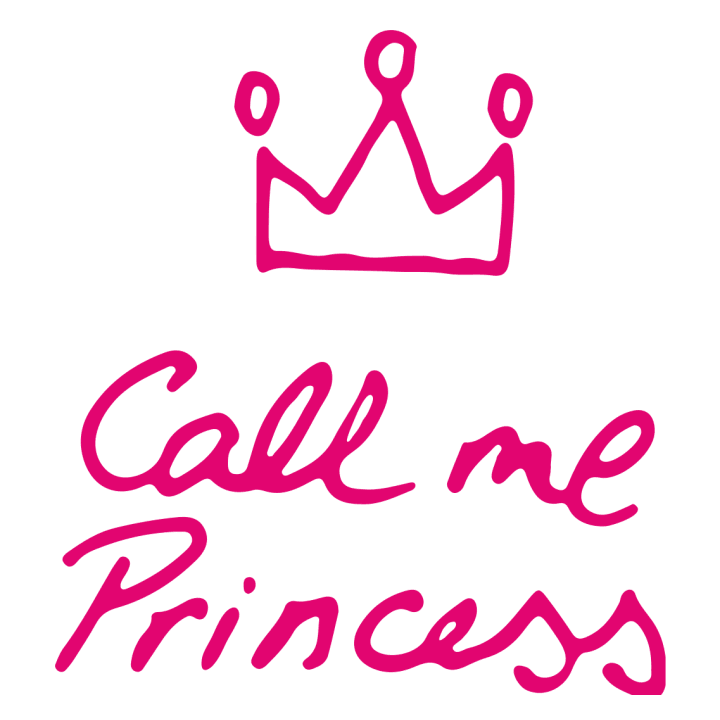 Call Me Princess With Crown Langærmet skjorte til kvinder 0 image