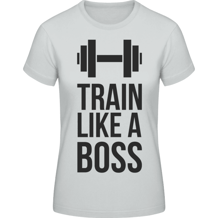 Train Like A Boss T-shirt för kvinnor contain pic