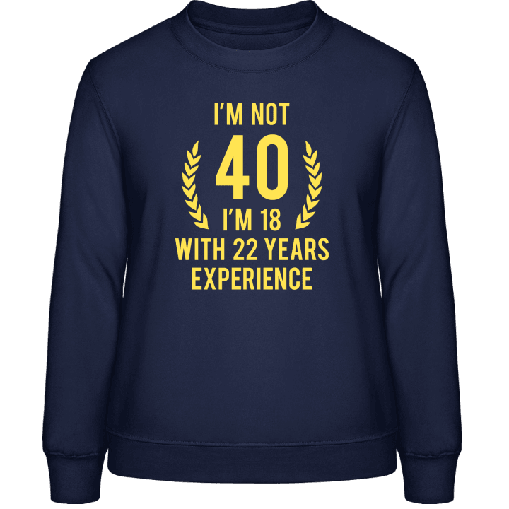 40 years Frauen Sweatshirt 0 image