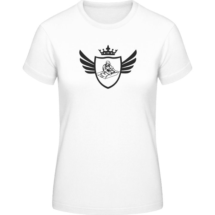 Floor Layer Coat Of Arms Design Women T-Shirt contain pic