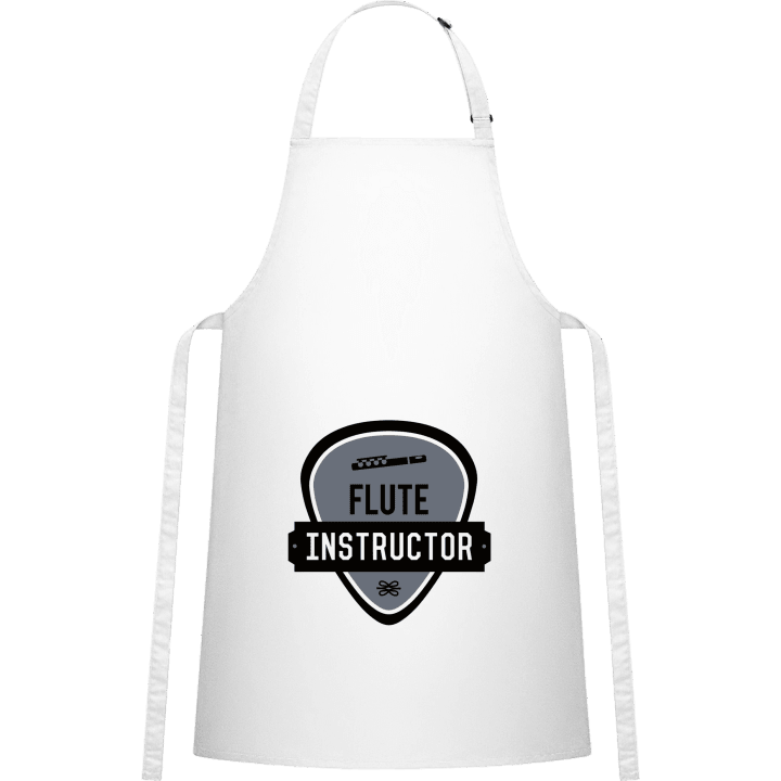 Flute Instructor Kitchen Apron contain pic