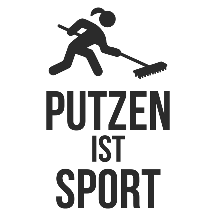 Putzen ist Sport Väska av tyg 0 image