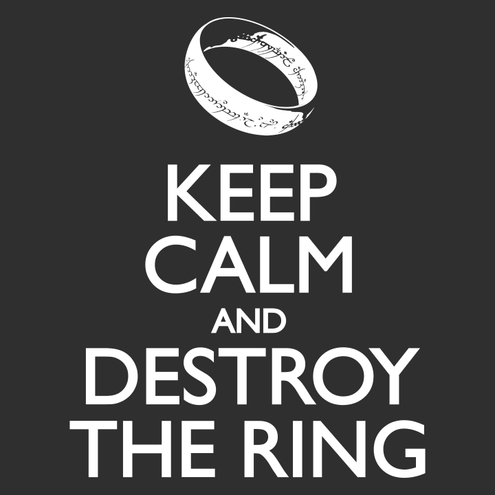 Keep Calm And Destroy The Ring T-skjorte for barn 0 image