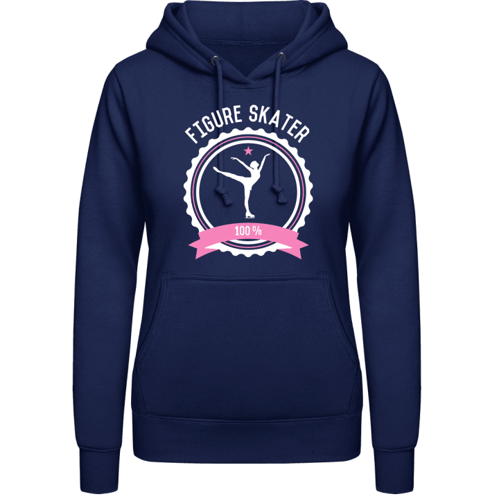 Figure Skater 100 Percent Vrouwen Hoodie contain pic