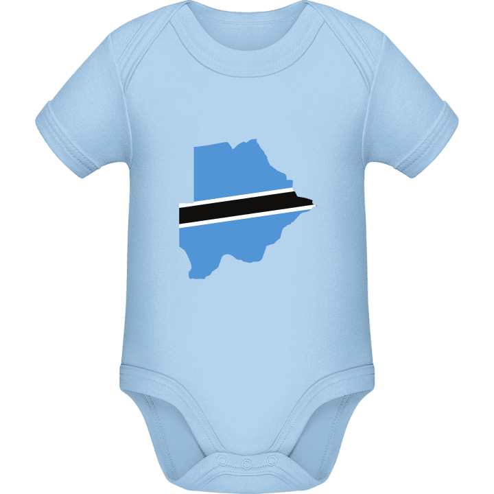 Botsuana Map Baby Romper contain pic