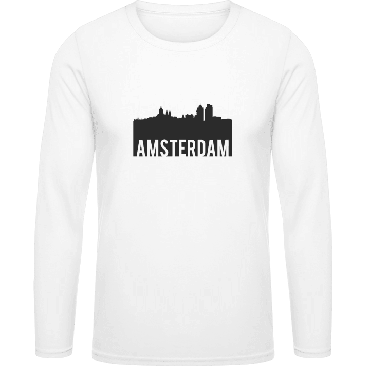 Amsterdam Skyline T-shirt à manches longues contain pic