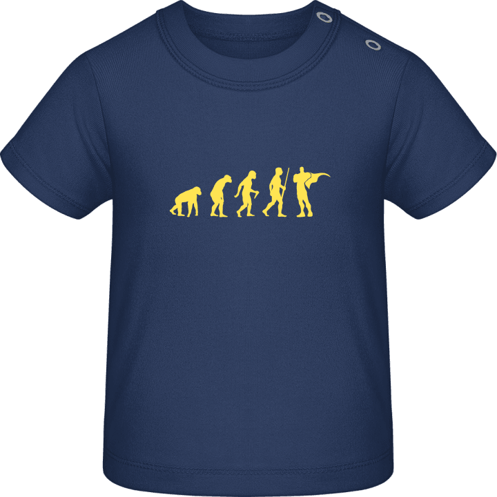 Superhero Evolution Baby T-Shirt contain pic