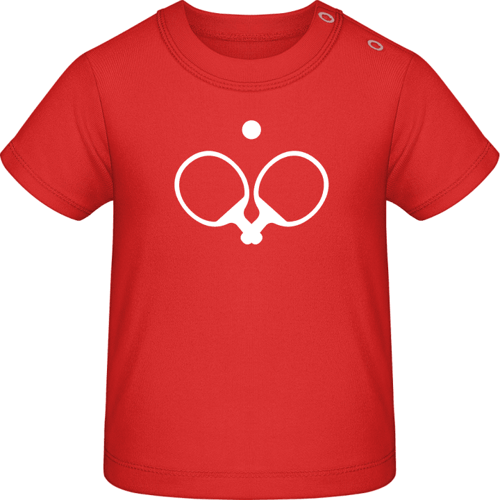 Table Tennis Equipment Camiseta de bebé contain pic
