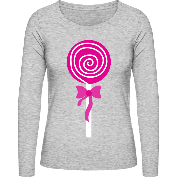 Lollipop Candy T-shirt à manches longues pour femmes contain pic
