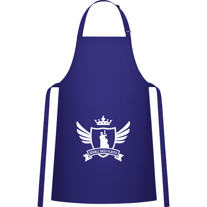Double Bass Player Crown Kitchen Apron contain pic