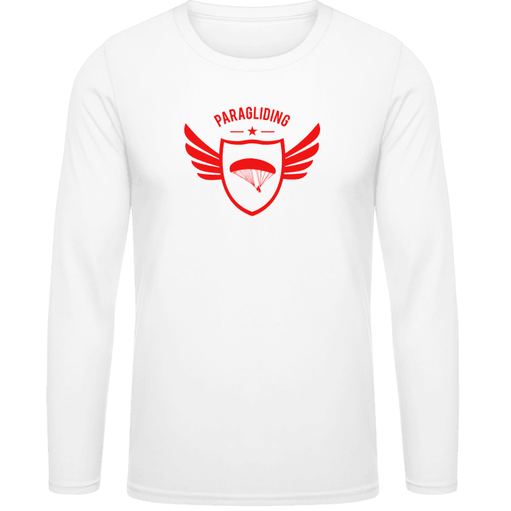 Paragliding Winged T-shirt à manches longues contain pic
