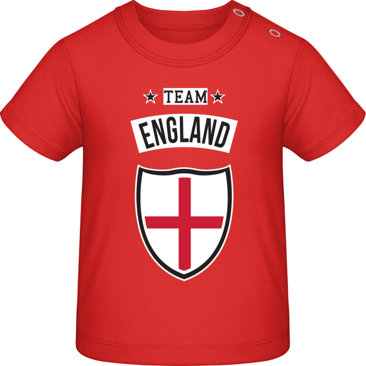 Team England T-shirt för bebisar contain pic