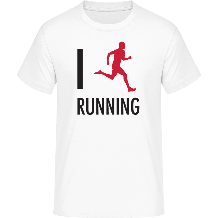 I Love Running T-skjorte contain pic