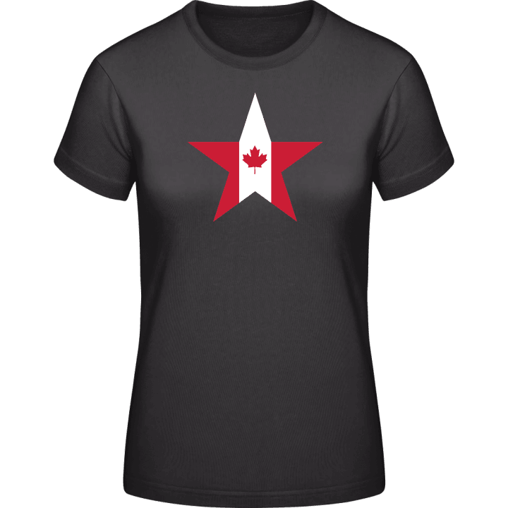 Canadian Star T-skjorte for kvinner contain pic