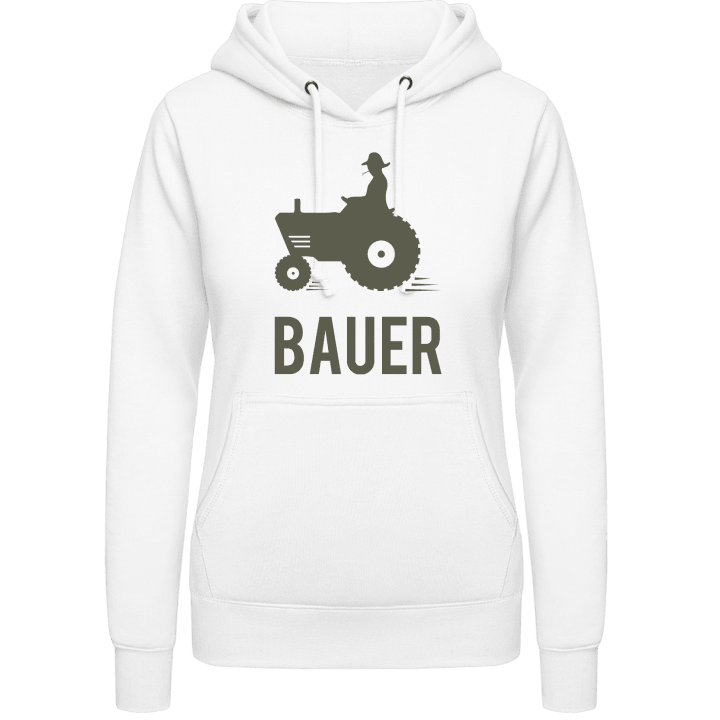 Bauer mit Traktor Frauen Kapuzenpulli 0 image