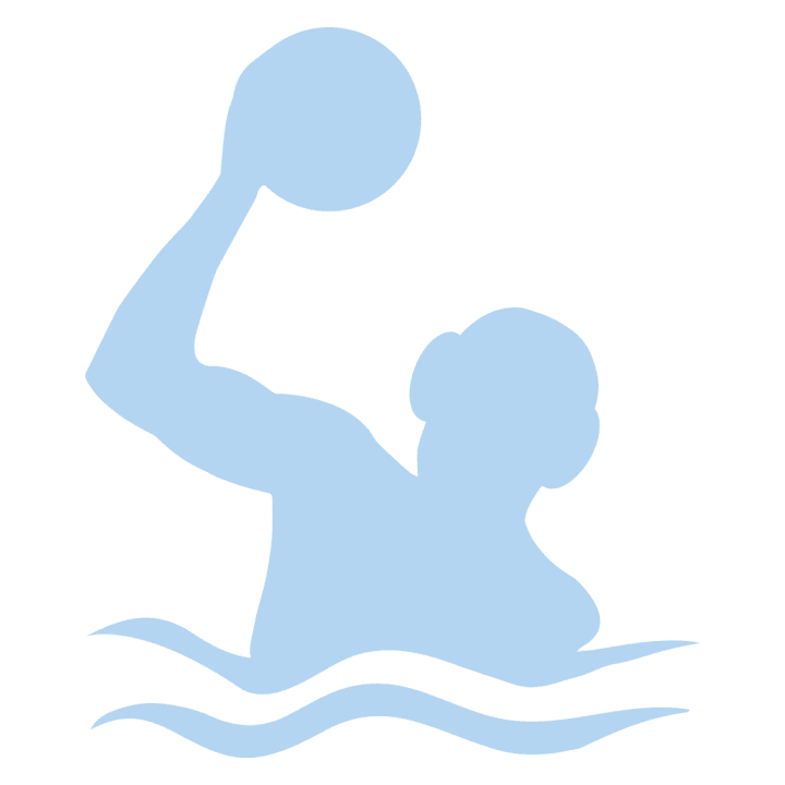 Water Polo Silhouette Vrouwen T-shirt 0 image