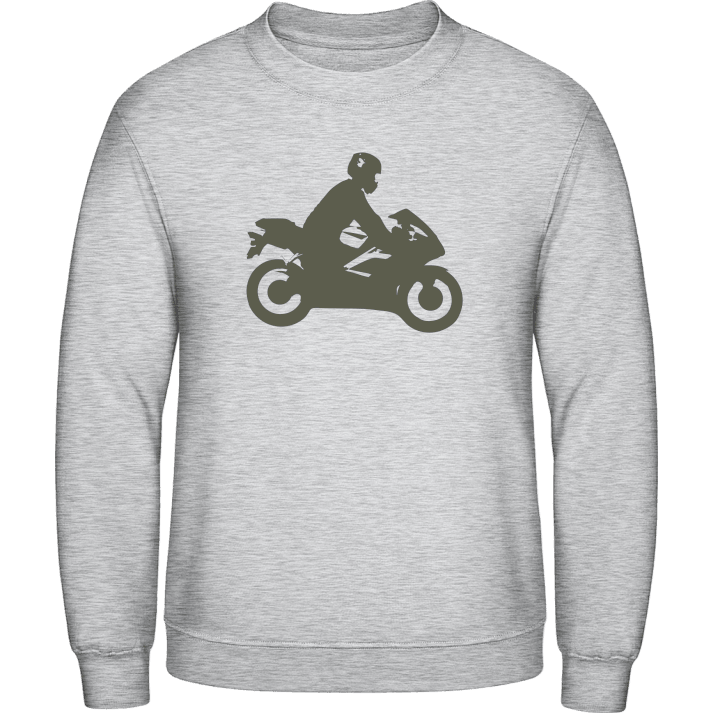 Motorcyclist Silhouette Sweatshirt 0 image
