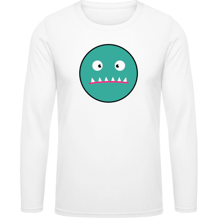 Monster Smiley Face Long Sleeve Shirt 0 image