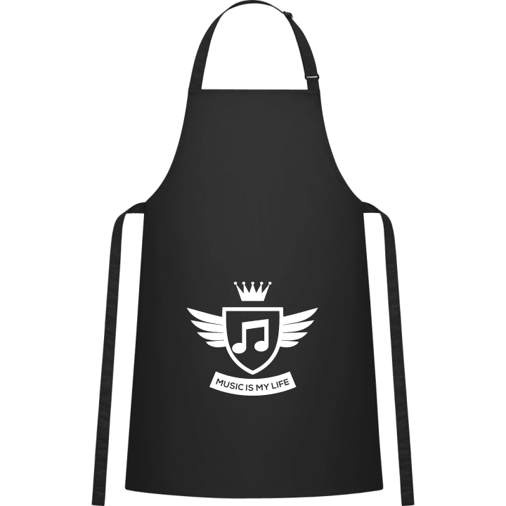 Music Is My Life Angel Wings Kitchen Apron contain pic