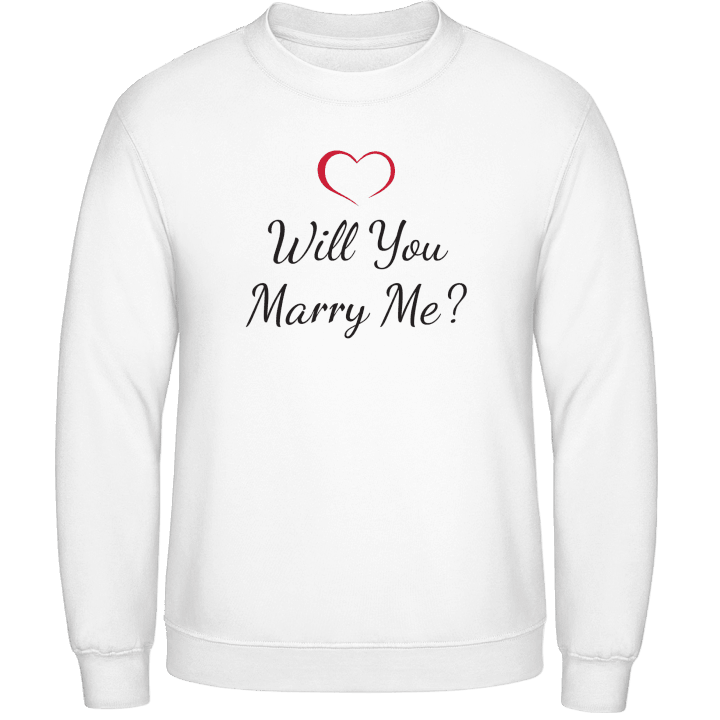 Will You Marry Me Sudadera contain pic