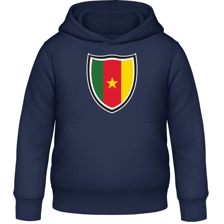 Cameroon Shield Flag Kinder Kapuzenpulli contain pic