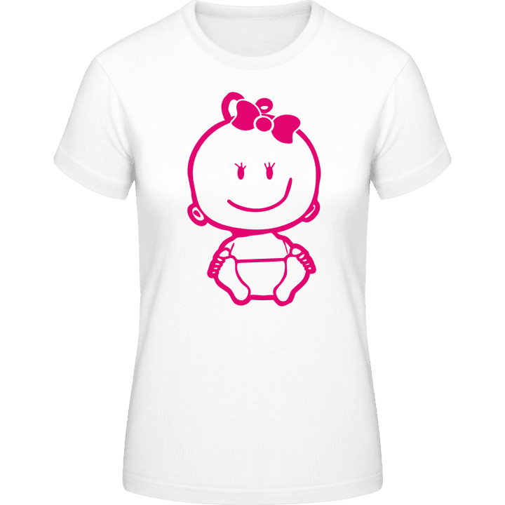 Baby Girl Icon T-skjorte for kvinner 0 image