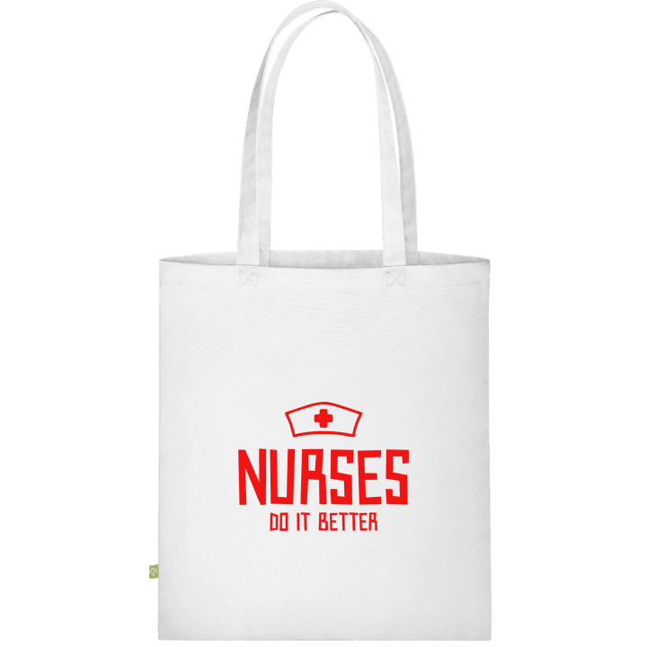 Nurses Do It Better Bolsa de tela contain pic